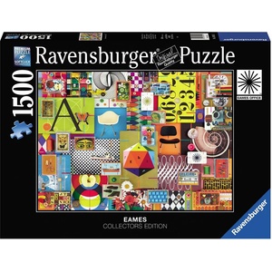 Ravensburger Пъзел Ravensburger от 1500 части - Цветни карти (16951)