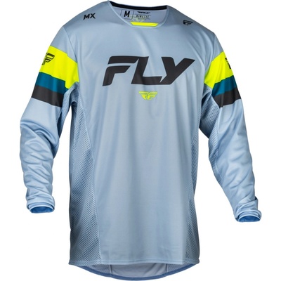 Fly Racing Kinetic PRIX sivá/sivá/hi-vis