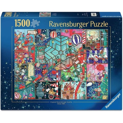 Ravensburger Dílna vánočních skřítků 1500 dílků