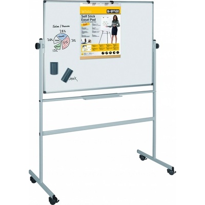 Bi-Office Бяла магнитна дъска Bi-Office 120 x 90 см, (11303013)