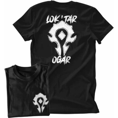 imago tričko World of Warcraft Lok tar Ogar černá