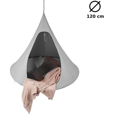 Kondela Klorin New Kids Cacoon Hammock světle šedá