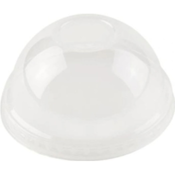 Nideko Vypuklé viečko s otvorom na slamku | Ø 96mm | bioplast PLA