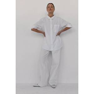 Muuv Muuv. риза дамска от памук CLASSIC x Shameless (oversize.shirt.CLASSIC) - answear - 109,90 лв