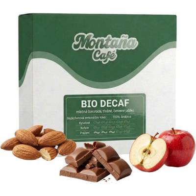 Café Montaña Bio Swiss Water Decafbio bez kofeinu 250 g