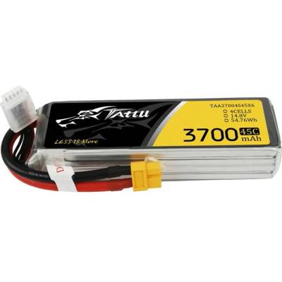 Tattu LiPo батерия Tattu 3700mAh 14.8V 4S 45C (TAA37004S45X6)