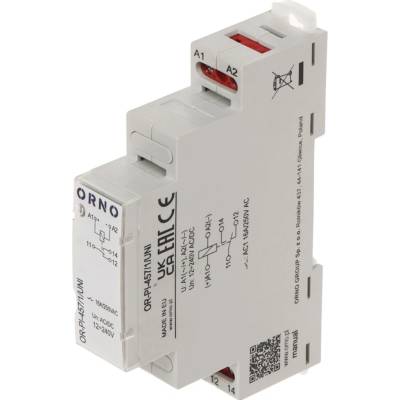 Relé Orno 230 V IP20 16 A