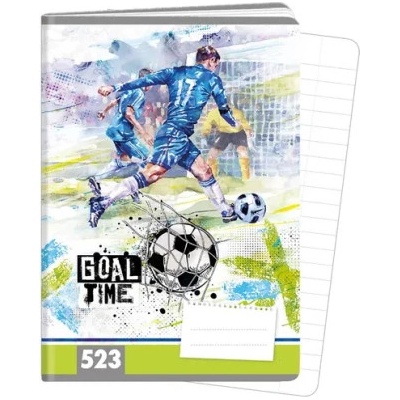Argus Školní sešit 523 GOAL TIME A5 linkovaný
