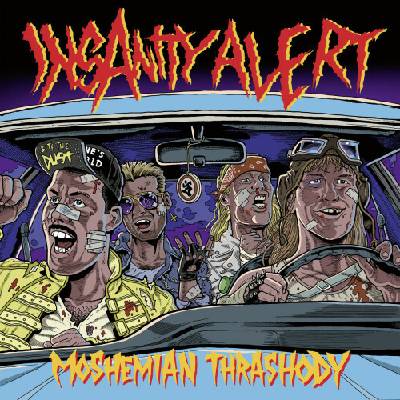 INSANITY ALERT - MOSHEMIAN THRASHODY EP CD
