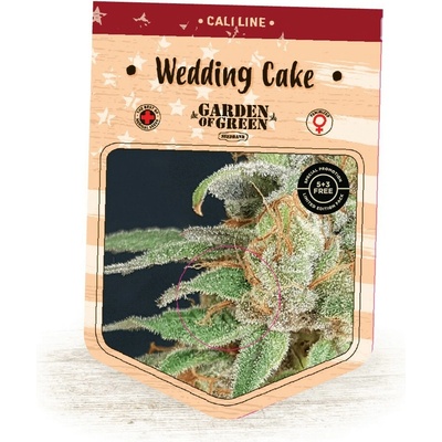 Garden Of Green Seedbank Wedding Cake semienka neobsahujú THC 10 ks