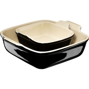 Le Creuset Форми за печене Le Creuset квадратни 13 + 20 см черни 2 бр (69094001400006)