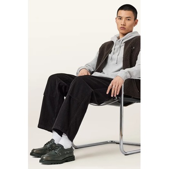 AllSaints Кожени половинки обувки AllSaints SKIFF SHOE мъжки в черно M013FC (M013FC)