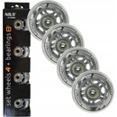 Sestava čirých PU koleček 70x24 + ložiska ABEC7 NILS Extreme