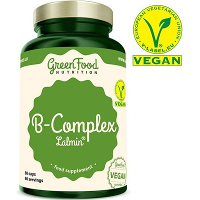GreenFood B-Komplex Lalmin vegan 60 kapsúl