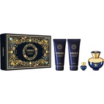 Versace Pour Femme Dylan Blue Комплект (EDP 100ml + EDP 5ml + BL 100ml + SG 100ml) за Жени