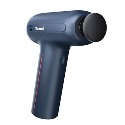 Xiaomi Масажен пистолет Yunmai EasePro YMFG-M406, 20 кг, 3 скорости, 600 г, Комплект от 4 масажни глави, Син (YMFG-M406)