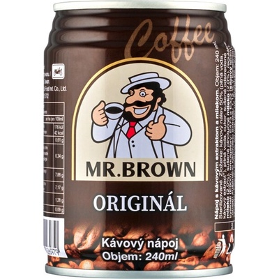 Mr.Brown Originál kávový nápoj 240 ml