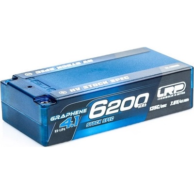 LRP Electronic HV Stock Spec Shorty GRAPHENE-4.1 6200mAh Hardcase Akku 7.6V LiPo 135C/65C