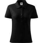 MALFINI Malfini cotton 213 / Дамска поло тениска - черна xl (2130116)