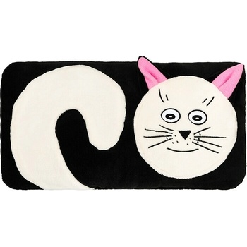 Bellatex Tvarovaný vankúš Mačička 45x30