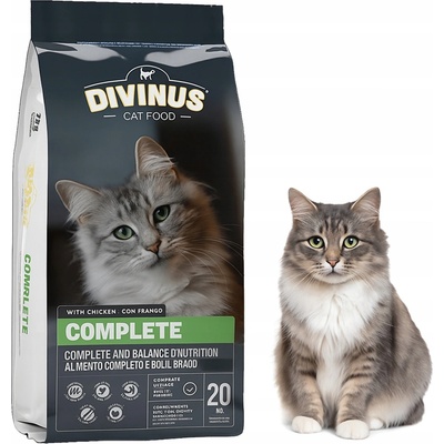 Divinus Cat Complete pre dospelé mačky 20 kg