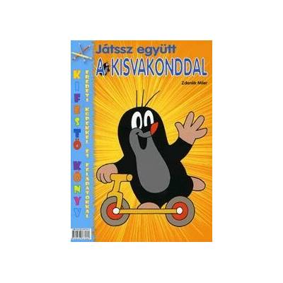 Játssz együtt a kisvakonddal Kifestőkönyv eredeti képekkel és feladatokkal