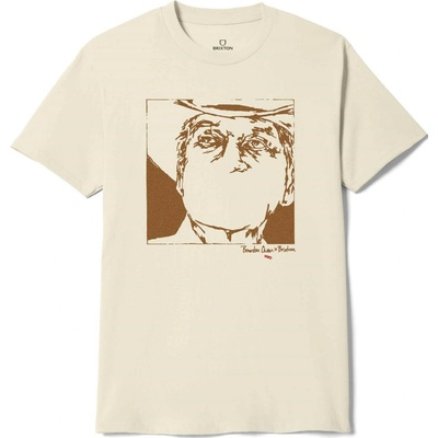 Brixton tričko Wilburn S/S Std Cream