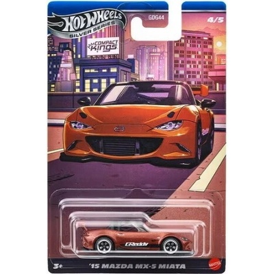 Mattel Hot Wheels Silver Series 15 Mazda MX-5 Miata
