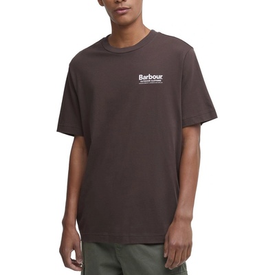Barbour Thornley Relaxed Graphic Bitter Chocolate