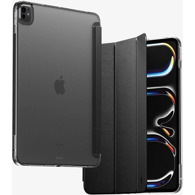 Spigen IPAD Pro 11 (2025) Силиконов калъф SPIGEN LIQUID AIR active FLIP, държач за настолен компютър, ЧЕРЕН ACS09440 (ACS09440)