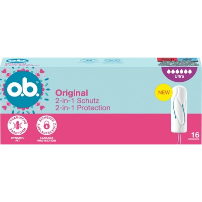 o.b. Original Ultra tampóny 16 ks