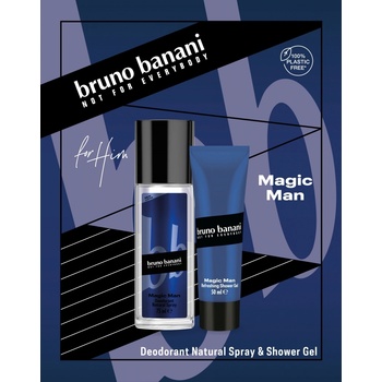 Bruno Banani Magic Man deodorant sklo 75 ml + sprchový gel 50 ml dárková sada