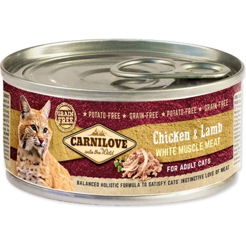 Carnilove WMM Chicken & Lamb for Adult Cats 100 g