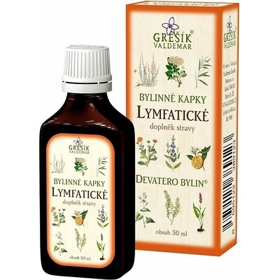 Grešík Valdemar Lymfatické kvapky 50 ml