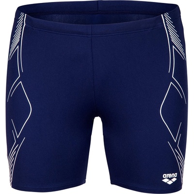 arena Мъжки бански слипове Arena Graphic Swim Mid Jammer Swim brief - Navy / White - размер 9 (DE) (050-2235-0217)
