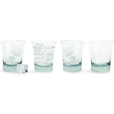 Sagaform Комплект от 4 броя чаши Sagaform Nature, рециклирано стъкло (5017382)