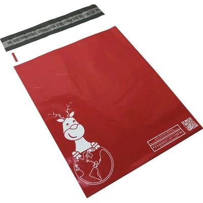 Vánoční plastové obálky sob 254 x 356 mm