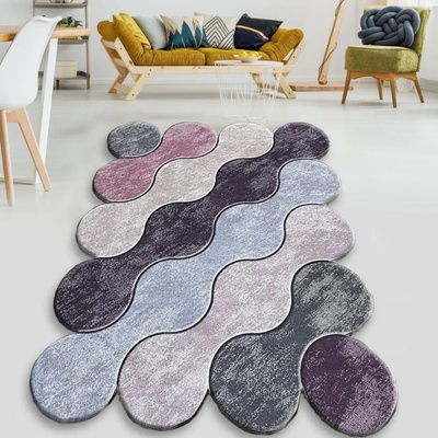 Chilai Home Килим Chilai Home 959CHL2327, 80х120 см, Полиестер, Антибактериален, 10 мм, Многоцветен (959CHL2327)