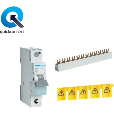 Balíček bezšroubový Hager quickconnect 3QC