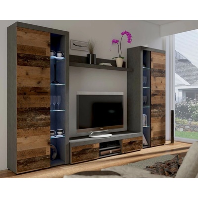 LEMPERT Rumba set XL old wood matera