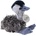Rappa Плюшена играчка Rappa Еко приятели - Бебе Щраус, 15 cm (208957-1)