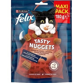 Felix Tasty Nuggets hovädzie a jahňacie 180 g