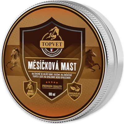 Topvet Mas Měsíčková pro koně 100 ml – Zboží Dáma