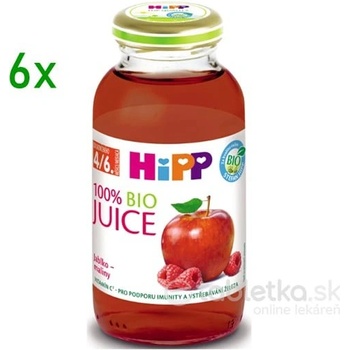 HiPP BIO jablkovo-malinová 6 x 200 ml