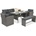 Garden Point Градински мебели от ратан Marsylia Garden Point антрацит (GAP411)
