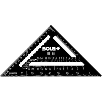 Sola Измервателен триъгълник Sola 185x185x262 мм (56160101)