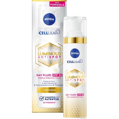 Nivea Cellular Luminous 630 denní krém proti pigmentovým skvrnám 40 ml – Zbozi.Blesk.cz