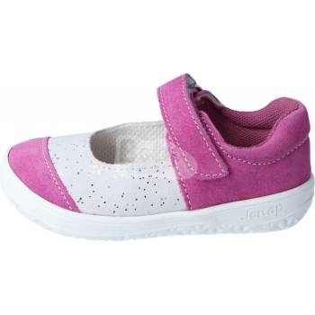 Jonap barefoot boty balerínky B14 S růžovobílá