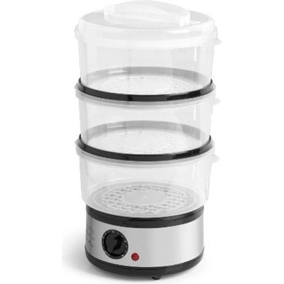 Argon Уред за Готвене на Пара Argon Черен Прозрачен Сребрист Неръждаема стомана полипропилен (8430852113146)