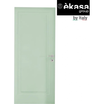 èkasa group Интериорна врата с каса EKASA LIGHT 80x210х12 см, панти, магнитна брава, дърво, салвия (LI-803/SALVIA)